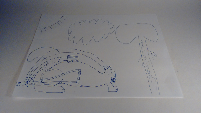 Illustration for article titled Yes, a squirrel can be turbocharged.